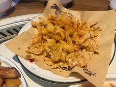 椒盐蘑菇-山河屯铁锅炖·非遗铁锅炖(华强北店)