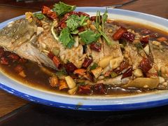 运河大鲤鱼-湖光月色临湖音乐餐厅(台儿庄古城店)