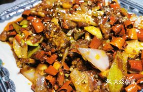 Stewed Frog with Yellow Sauce