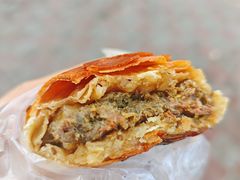 孜然羊肉烤包子-老白家烧饼烤包子(清真寺店)