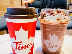 巧克力风味天乐雪-Tims天好咖啡·贝果(雁展路万象天地店)