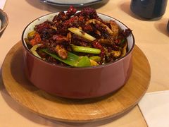 宫爆板筋-山石榴·贵州菜(丰盛里店)