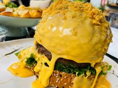 芝士瀑布汉堡-Lets burger非常汉堡·环球风味(蓝色港湾店)