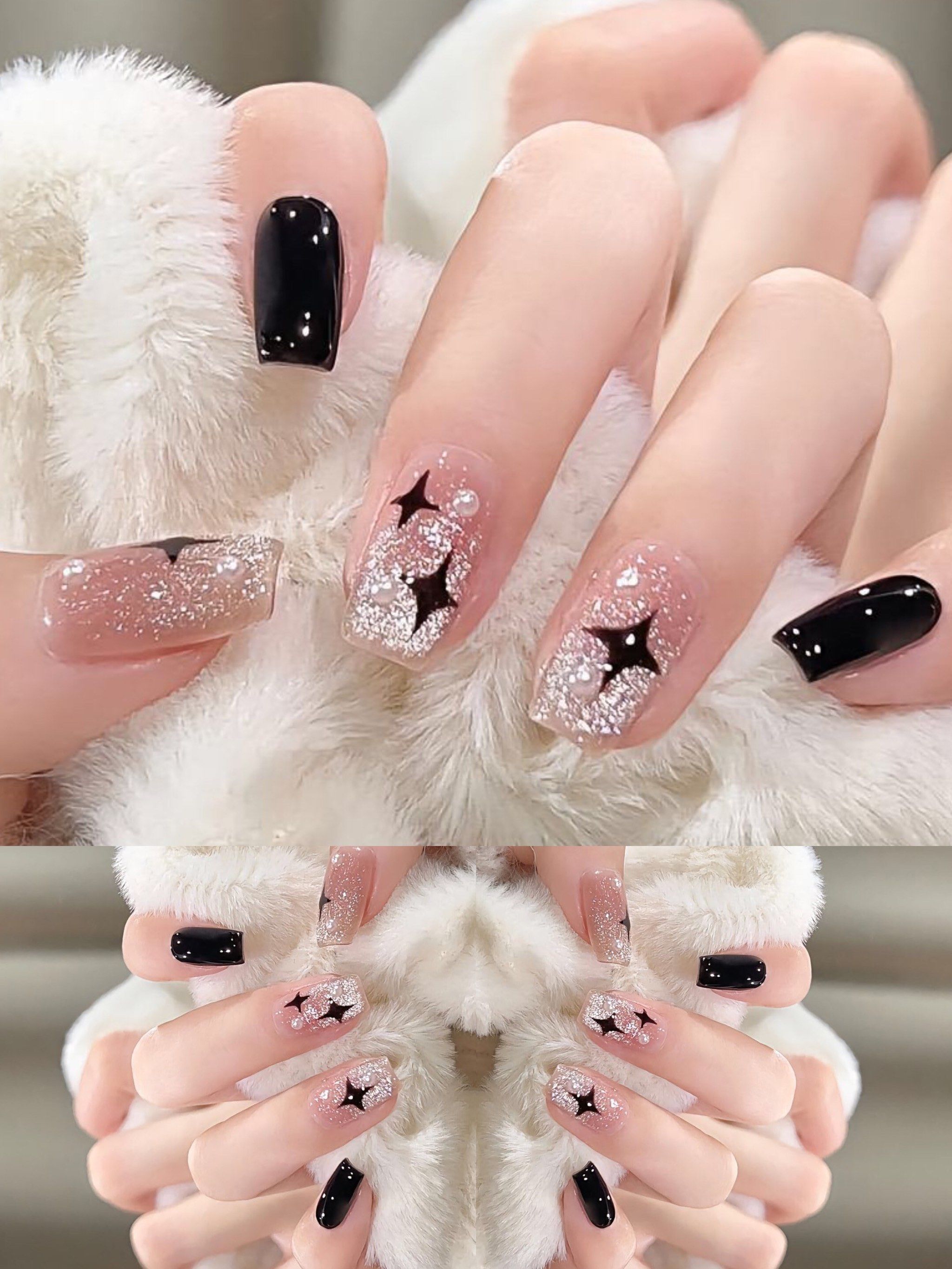 秋季显白显嫩气质高雅美甲6