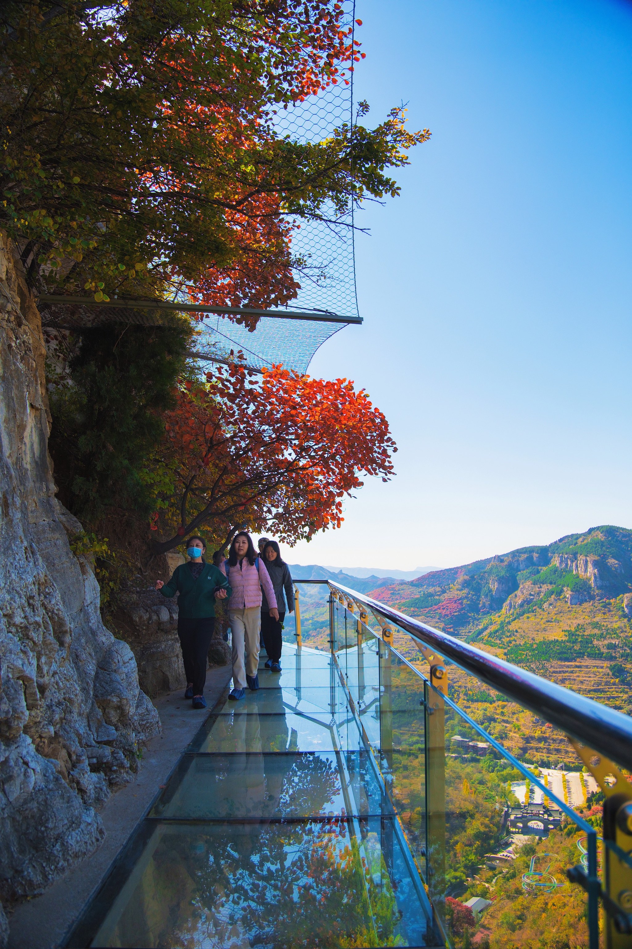 济南青龙山大峡谷图片