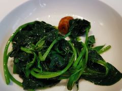鸡油豌豆尖-鲤院·新中式美学·庭院餐厅(夫子庙店)