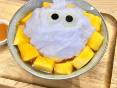 芒果牛奶棉棉冰-怪物的冰与火(天虹商场中山路店)