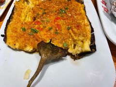 蒜蓉烤茄子-蚝翅·海鲜粥·烧烤·羊肉季(鄞州万达店)