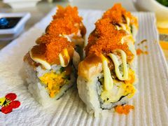 三文鱼炸虾卷-晓寿司·日本料理(望京博雅店)