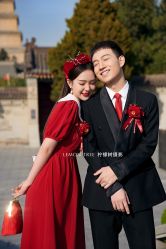 -红番婚纱礼服
