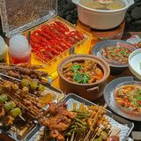 杭州首店营地烧烤！开门就爆满！