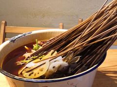 -拈签一笑黄牛肉辣卤串串