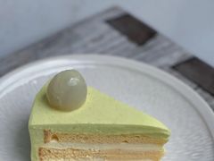 蚕豆蓉酸奶油蛋糕-竹子咖啡bamboo coffee