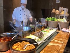 自助取餐区-万达瑞华酒店美食汇自助餐厅(楚河汉街店)