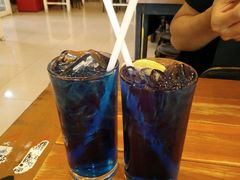 -蝶豆花蓝面条