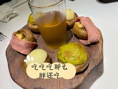 焗烤蘑菇佐青梅果醋沙拉-王品牛排(福州泰禾店)