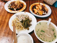 素菜拼盘-温记府廟豆汤饭·始于1955年(海椒店)