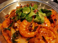 干锅香辣虾-吕氏疙瘩汤·新鲁菜(新贵和店)