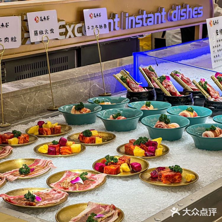 房山人民今天都来这里了 在熙悦天街的花禾荟烤肉自助餐厅