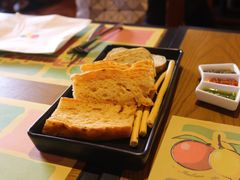 餐前面包蒜黄油-安妮意大利餐厅(国贸店)