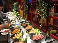 自助取餐区-钱小奴创意自助餐厅·山野黑猪肉畅吃(苏州昆山招商花园城店)