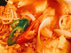 韩式嫩豆腐汤-富乐满韩国正宗炸鸡韩国料理(虹泉路店)