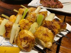 鸟鹏家鸡腿肉加葱-鸟鹏烧鸟居酒屋(熙龙湾店)