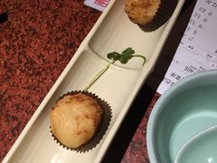 非一般烤榴莲-绿茶餐厅(蓝色港湾店)