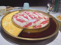 澳洲牛五花锅-猪啊牛呀羊啊铜盘烤肉(正大广场店)