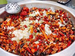 炝锅无刺巴沙鱼-清真·锦翔炝锅鱼(明德门店)