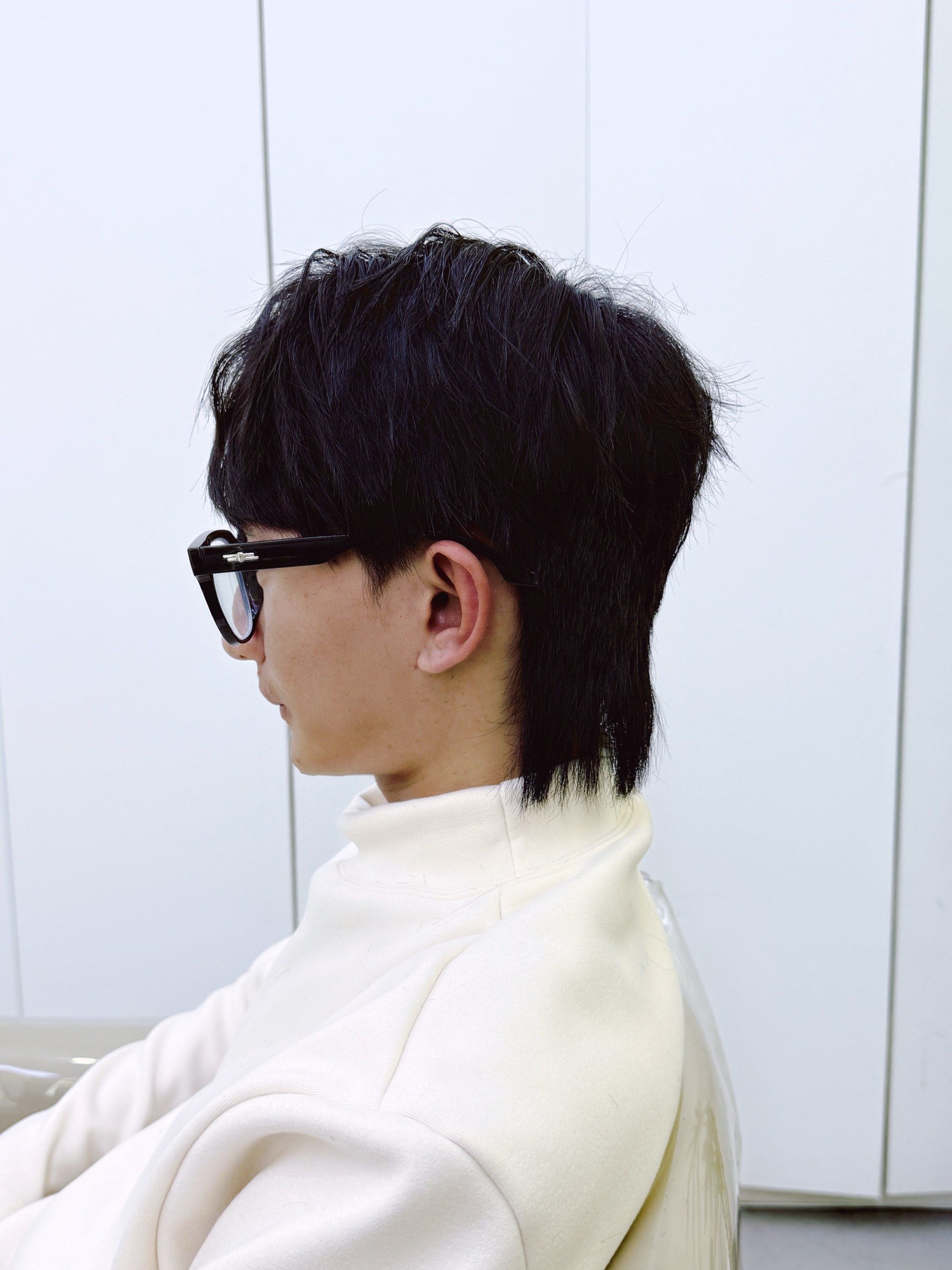 【碎盖狼尾发型|懒人也能帅出氛围感✂️】