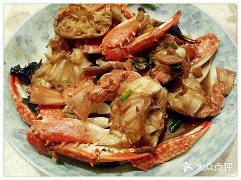 红烧梭子蟹