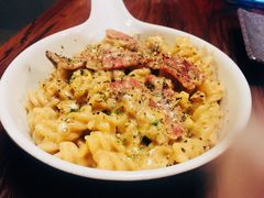 奶油蘑菇培根意面-维卡食舍(户部山店)
