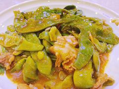 排骨炖吉林油豆角-长白山国际酒店中餐厅