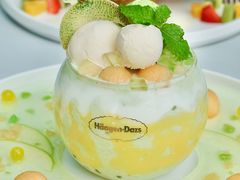 哈密瓜抹茶奶昔-哈根达斯(深圳海岸城店)