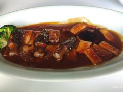 鲍汁红煨羊肚菌-潮上潮(南中环店)