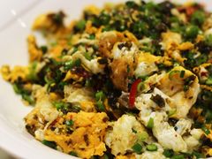香辣神农架地衣炒土鸡蛋-四海酒家生态粤菜