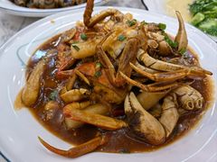 蟹炒年糕-蟹天蟹地农家菜·阳澄湖大闸蟹(浅水湾店)