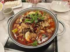 肥肠公鸡锅-彭记铁锅肥肠(东四总店)