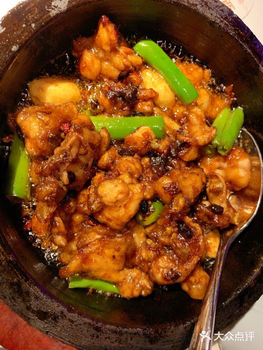 桂满陇-西湖船宴(西单大悦城店)石锅杭椒牛蛙图片