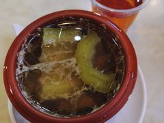 原盅黄豆苦瓜龙骨汤-阿宝煲仔饭(东方花园店)