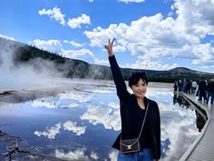 -老忠实间歇泉