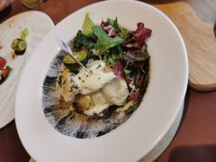 香煎龙利鱼配年度豆汁-卡本妮法餐厅·北京和平宾馆