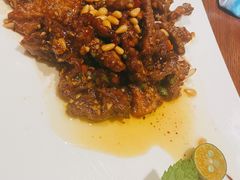 松仁爆炒黄牛肉-陆壹捌餐厅(五大道店)