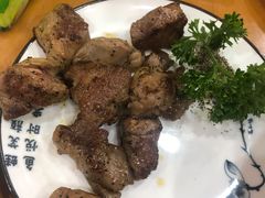 铁板牛肉粒单点-银子铁板烧料理自助餐(人民广场店)