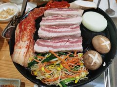 烤五花肉-24 新村雪浓汤(长白山烤肉店)