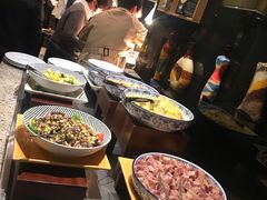 自助取餐区-上海锦江汤臣洲际大酒店壹阶层