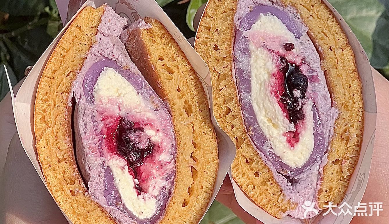 榴莲蓝莓铜锣烧‼️谁不爱这口冰冰凉糯叽叽[色]