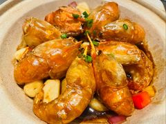 招牌砂锅罗氏虾-小炳胜(卓悦中心店)