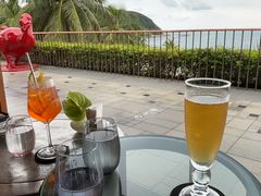 -日落吧·海景咖啡厅·餐酒吧·鸡尾酒·下午茶·乐队表演·浪漫夕阳·三亚文华东方酒店